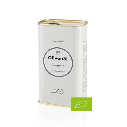 1 Liter Kanister Bio-Olivenöl Koroneiki Olive Peloponnes